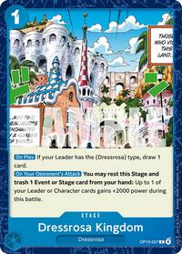 Dressrosa Kingdom #OP15-057