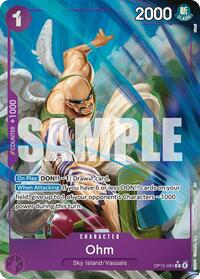 Ohm (Alternate Art) #OP15-061