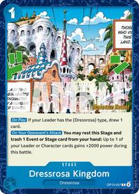 Dressrosa Kingdom #OP15-057