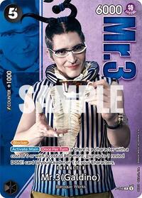 Mr.3 (Galdino) - P-148 (Premium Card Collection -Live Action Edition Vol.2 Baroque Works-) #P-148