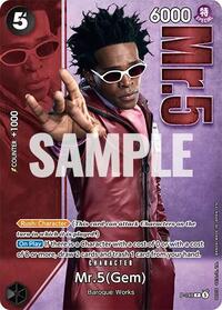 Mr.5 (Gem) - P-149 (Premium Card Collection -Live Action Edition Vol.2 Baroque Works-) #P-149