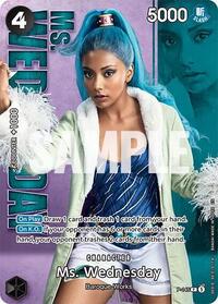 Ms. Wednesday - P-145 (Premium Card Collection -Live Action Edition Vol.2 Baroque Works-) #P-145