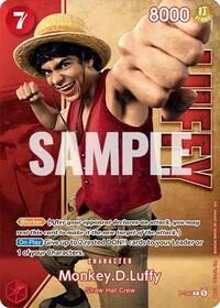 Monkey.D.Luffy - P-140 (Premium Card Collection -Live Action Edition Vol.2 Straw Hat Crew-) #P-140