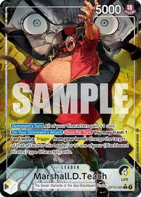 Marshall.D.Teach (080) (Alternate Art) #OP16-080