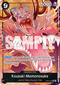Kouzuki Momonosuke (085) (Alternate Art) #OP16-085