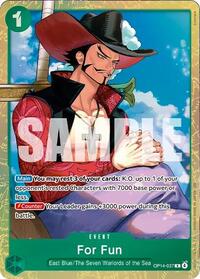 For Fun (Premium Card Collection -Best Selection Vol. 6-) #OP14-037