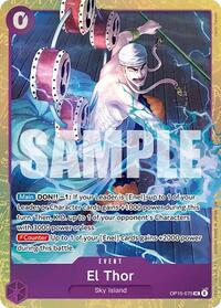 El Thor (Premium Card Collection -Best Selection Vol. 6-) #OP15-075