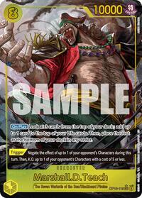 Marshall.D.Teach (119) (Alternate Art) #OP16-119