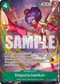 Emporio.Ivankov (026) (Alternate Art) #OP16-026