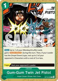 Gum-Gum Twin Jet Pistol #OP16-039