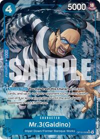 Mr.3(Galdino) (056) (Alternate Art) #OP16-056