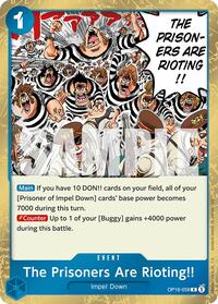The Prisoners Are Rioting!! #OP16-058