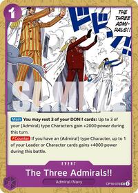 The Three Admirals!! #OP16-076