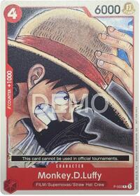 Monkey.D.Luffy - P-022 #P-022
