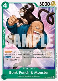 Bonk Punch & Monster #OP17-028