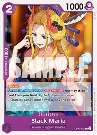 Black Maria #OP17-072
