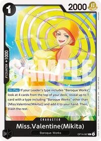 Miss.Valentine(Mikita) (Tournament Pack 2026 Vol. 3) #OP14-087