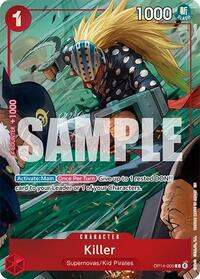 Killer (One Piece Card Game Illustration Box Vol. 8) #OP14-005