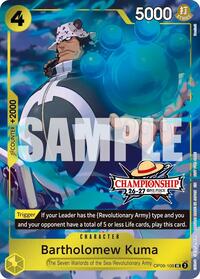 Bartholomew Kuma (CS 26-27 Celebration Pack) #OP09-108