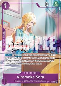 Vinsmoke Sora (CS 26-27 Celebration Pack) #OP12-062