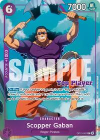 Scopper Gaban (CS 26-27 Top Player Pack Vol. 1) #OP13-067
