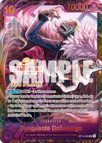Donquixote Doflamingo (CS 26-27 3rd Place Trophy Card) #OP14-069