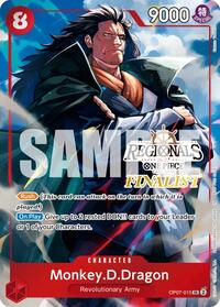 Monkey.D.Dragon (Regionals Finalist Card Set 26-27 Vol.2) #OP07-015
