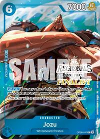 Jozu (Regionals Finalist Card Set 26-27 Vol.2) #OP08-047