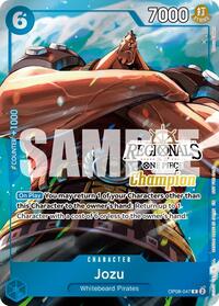 Jozu (Regionals Champion Card Set 26-27 Vol.2) #OP08-047
