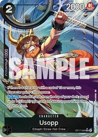Usopp (Alternate Art) #OP17-080