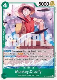 Monkey.D.Luffy (030) #OP17-030