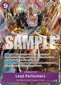 Lead Performers (Alternate Art) #OP17-061