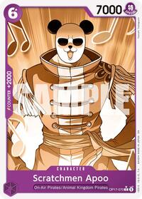 Scratchmen Apoo (Pandaman Art) #OP17-070