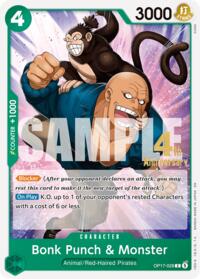 Bonk Punch & Monster #OP17-028