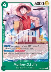 Monkey.D.Luffy (030) #OP17-030