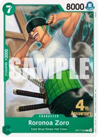 Roronoa Zoro (035) #OP17-035