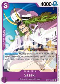 Sasaki #OP17-068