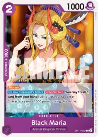 Black Maria #OP17-072