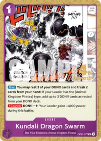 Kundali Dragon Swarm #OP17-077