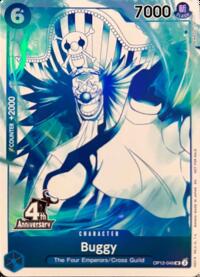 Buggy (4th Anniversary Treasure Campaign Pack) #OP12-049