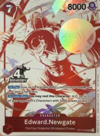 Edward.Newgate (4th Anniversary Treasure Campaign Pack) #ST15-002