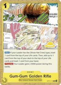 Gum-Gum Golden Rifle (Luffy Deck) #OP15-116