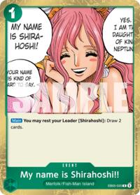 My name is Shirahoshi!! #EB05-020