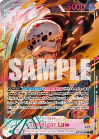 Trafalgar Law (Flame-Flame Fruit Coliseum) #OP10-022