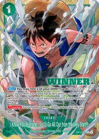 I Know You're Strong... So I'll Go All Out from the Very Start!!! (Winner Pack 2026 Vol. 4) #OP13-040