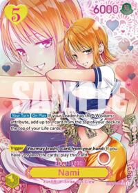 Nami (055) (Kentaro Yabuki) (Gold Stamped) #EB05-055