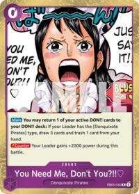 You Need Me, Don't You?!! #EB05-040