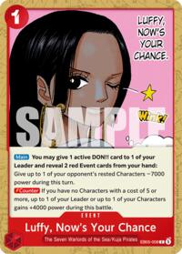 Luffy, Now's Your Chance #EB05-008
