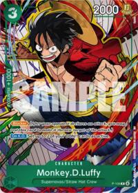 Monkey.D.Luffy (P-108) (Mini Case Set Vol. 3 Ryuda Artwork) #P-108