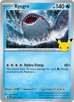 Kyogre #019